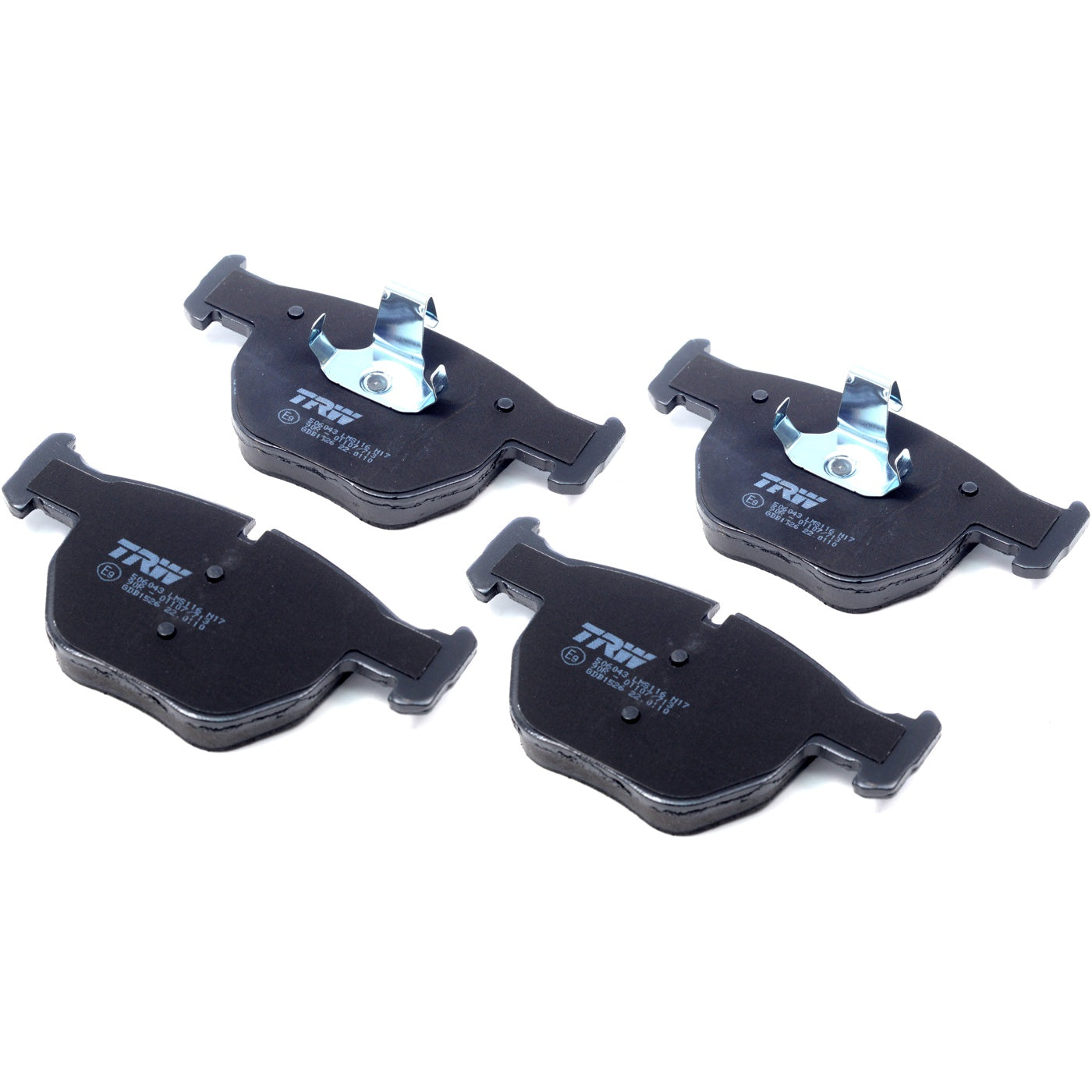 Pastilhas Freio Dianteira Antirruído Cotec - TRW - GDB1526 - (1)