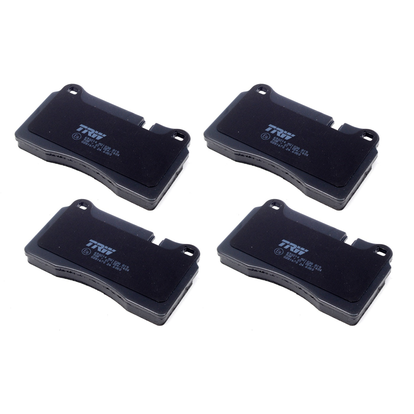 Pastilhas Freio Dianteira Antirruído Cotec - TRW - GDB1670 - (9)