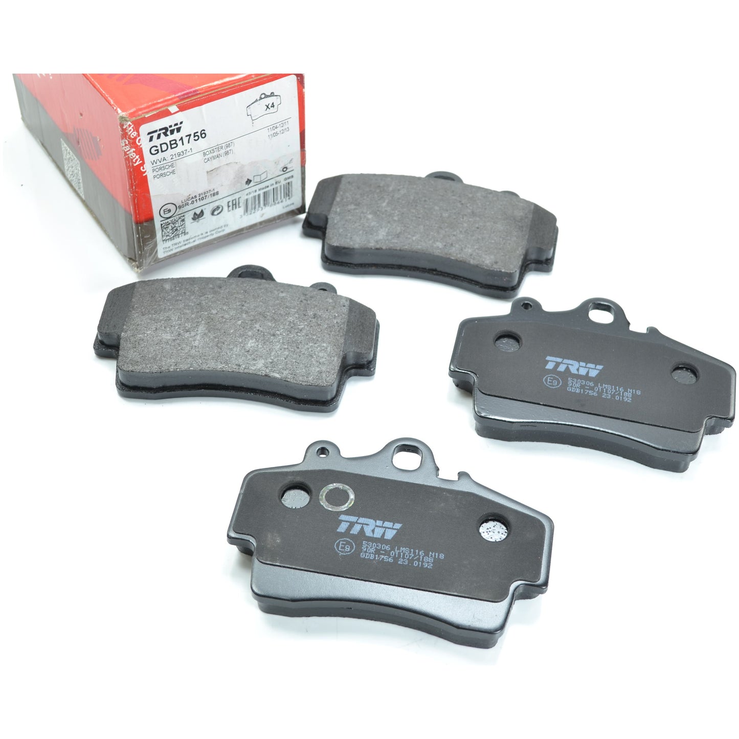 Pastilhas Freio Dianteira Antirruído Cotec - TRW - GDB1756 - (1)