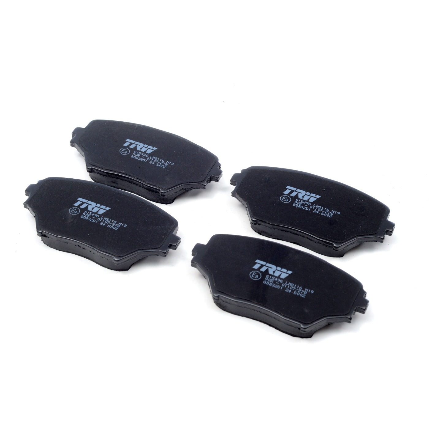 Pastilhas Freio Dianteira Antirruído Cotec - TRW - GDB3251 - (2)