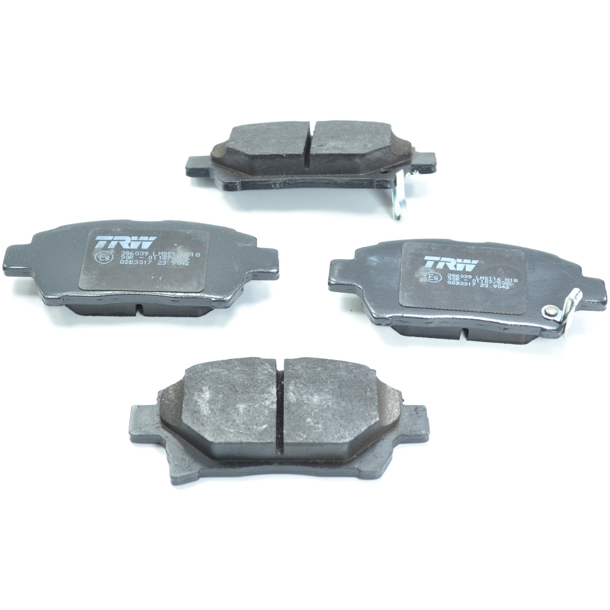 Pastilhas Freio Dianteira Antirruído Cotec - TRW - GDB3317 - (4)
