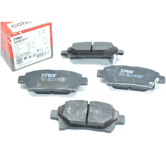 Pastilhas Freio Dianteira Antirruído Cotec - TRW - GDB3317 - (1)