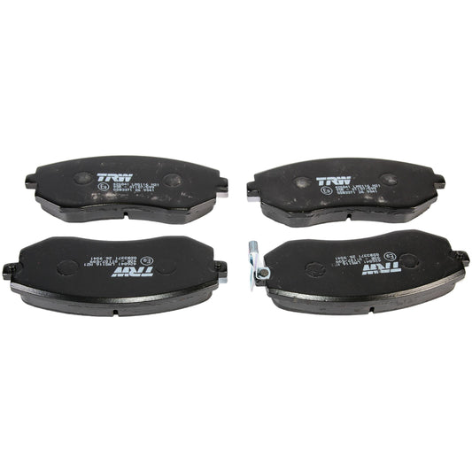 Pastilhas Freio Dianteira Antirruído Cotec - TRW - GDB3371 - (1)