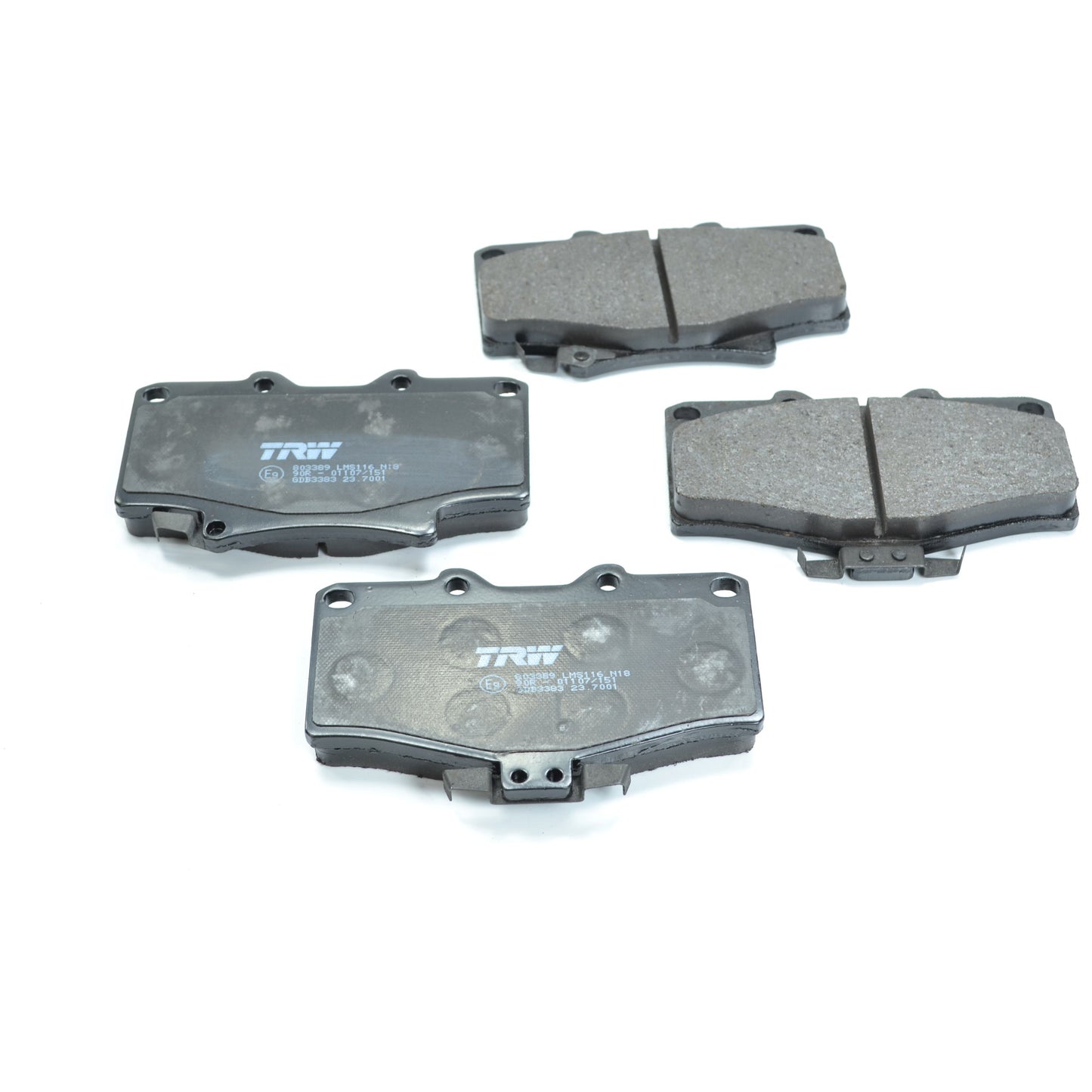 Pastilhas Freio Dianteira Antirruído Cotec - TRW - GDB3383 - (2)
