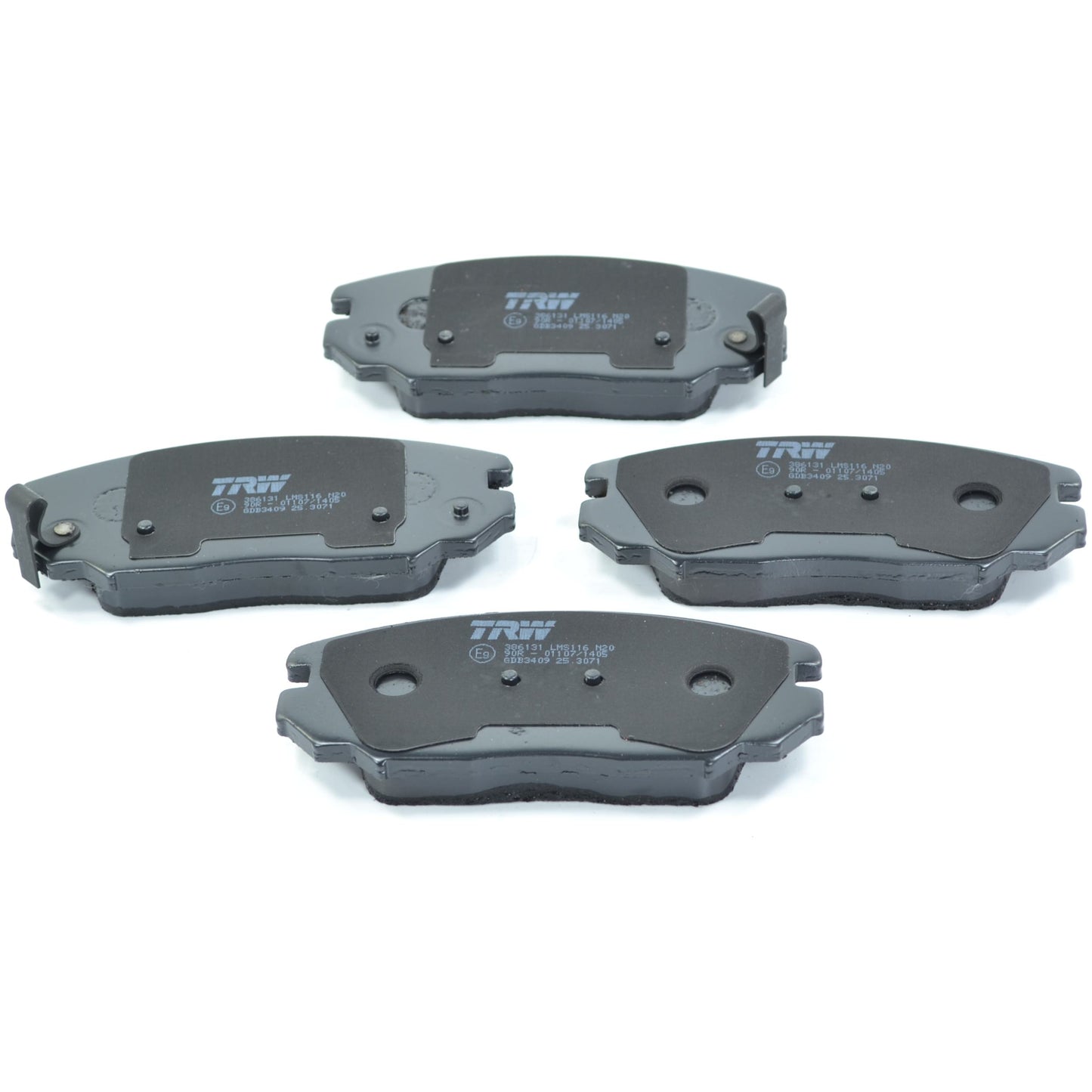 Pastilhas Freio Dianteira Antirruído Cotec - TRW - GDB3409 - (5)