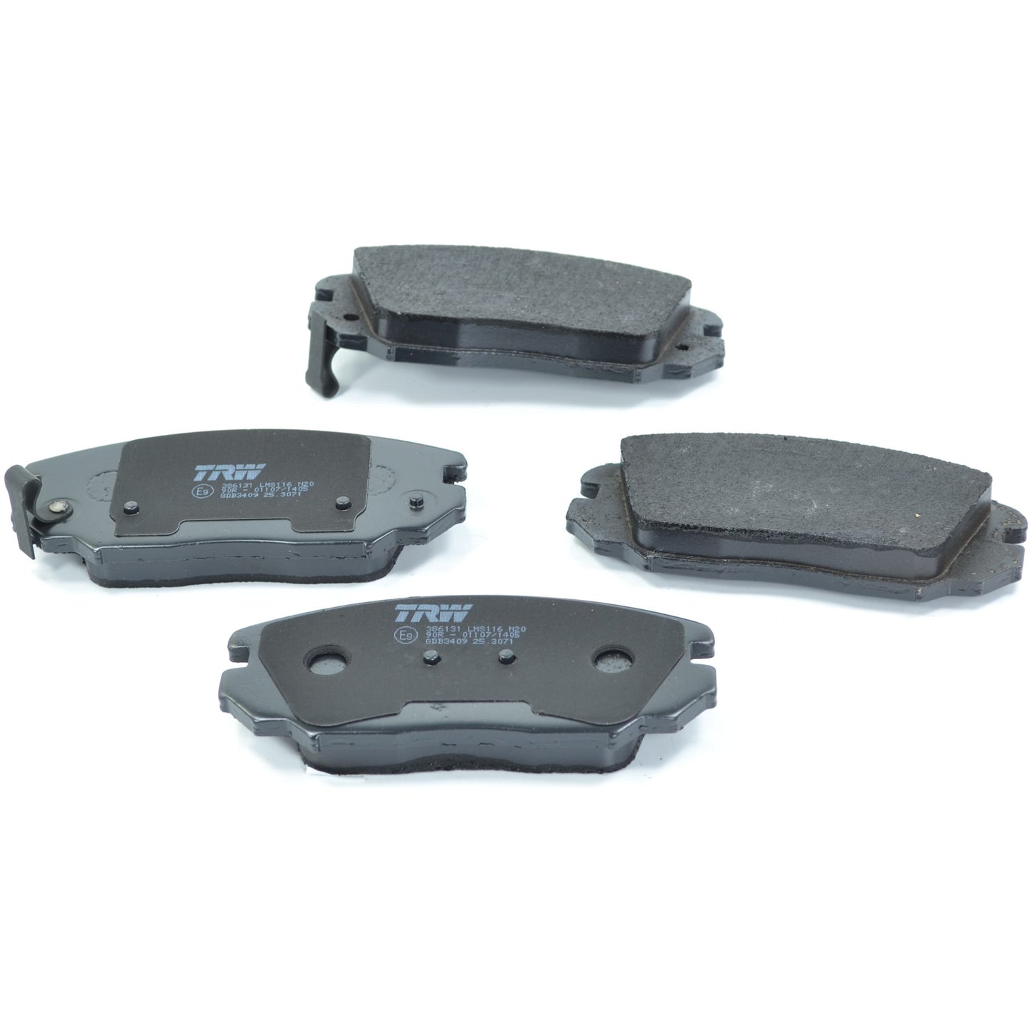 Pastilhas Freio Dianteira Antirruído Cotec - TRW - GDB3409 - (3)