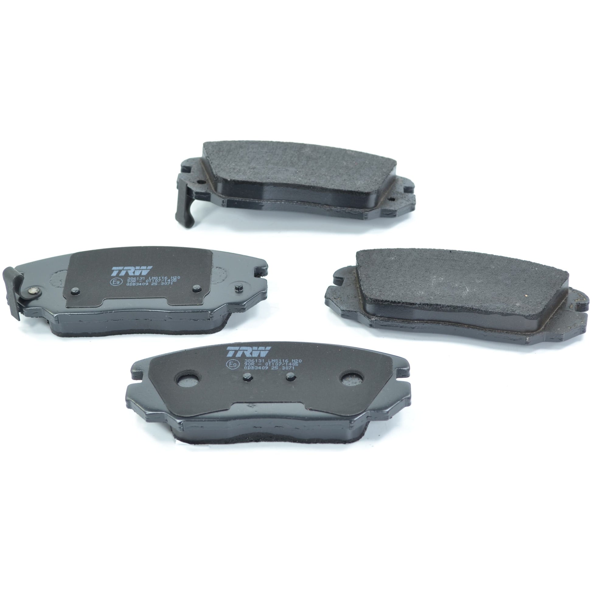 Pastilhas Freio Dianteira Antirruído Cotec - TRW - GDB3409 - (3)