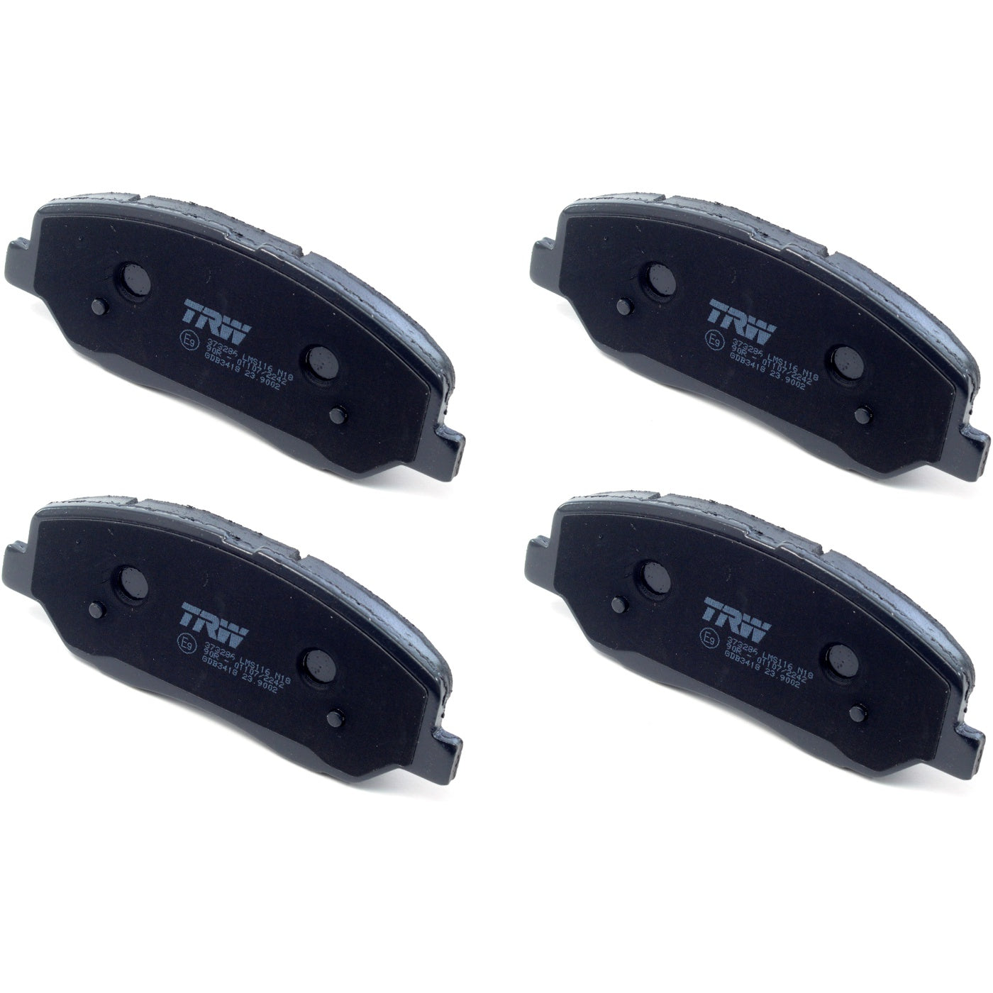 Pastilhas Freio Dianteira Antirruído Cotec - TRW - GDB3418 - (7)