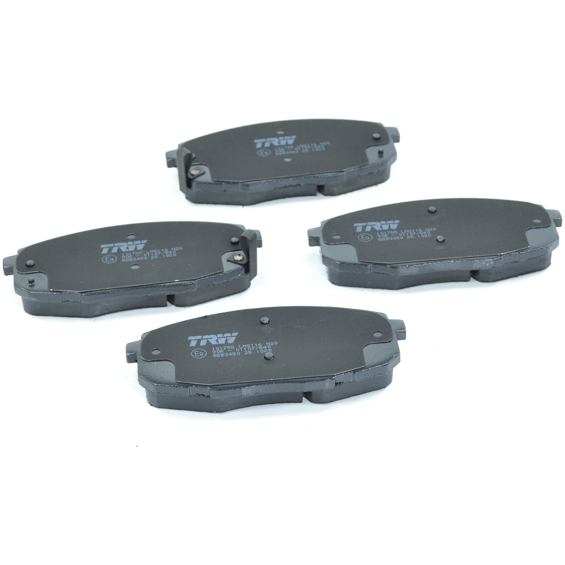 Pastilhas Freio Dianteira Antirruído Cotec - TRW - GDB3450 - (5)