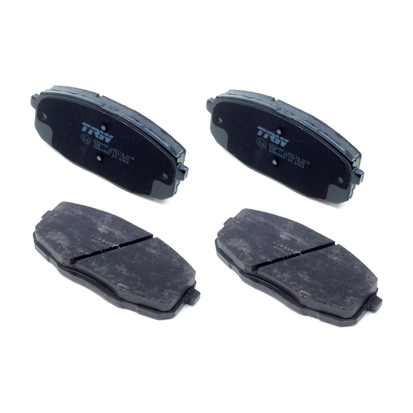 Pastilhas Freio Dianteira Antirruído Cotec - TRW - GDB3450 - (2)