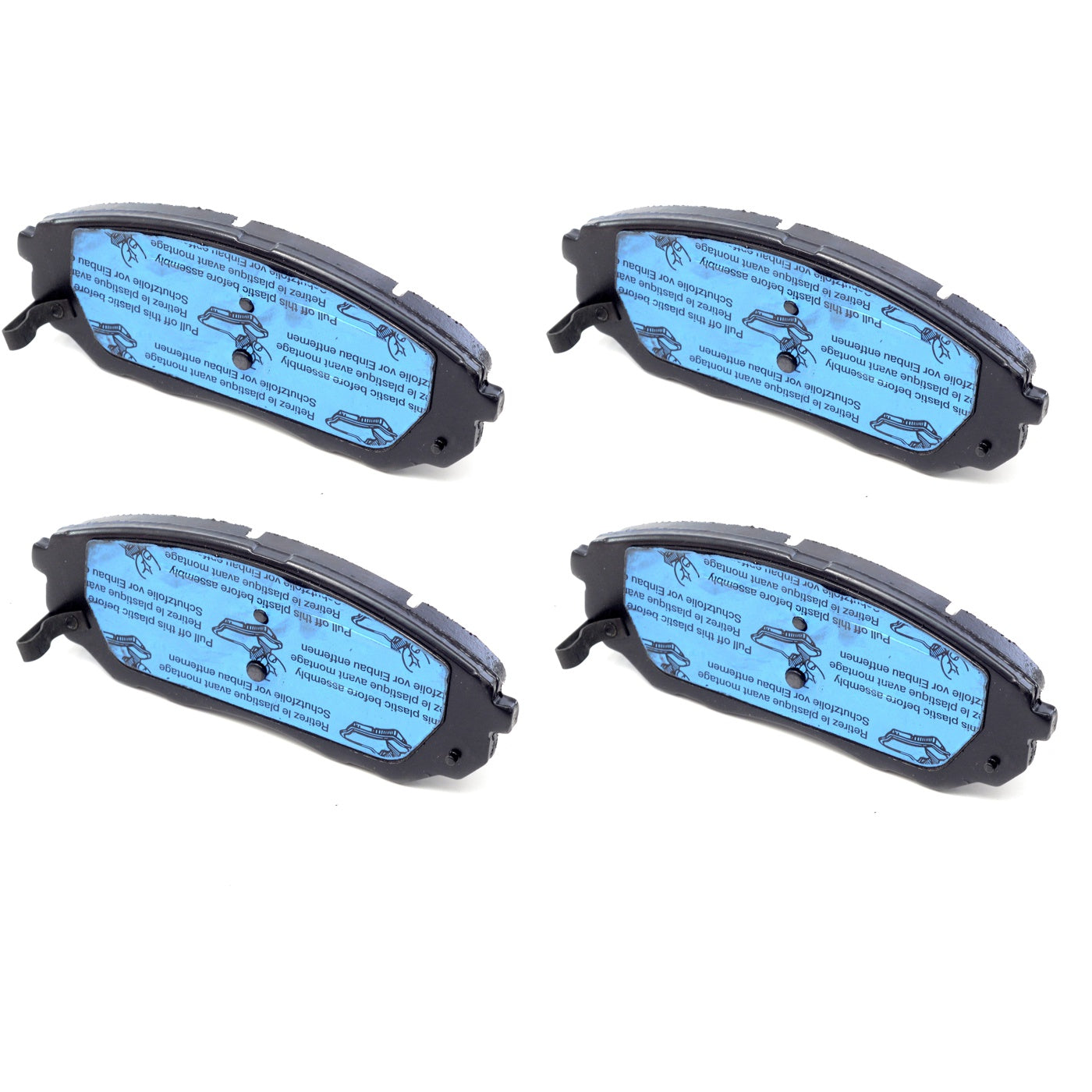 Pastilhas Freio Dianteira Antirruído Cotec - TRW - GDB3452 - (2)