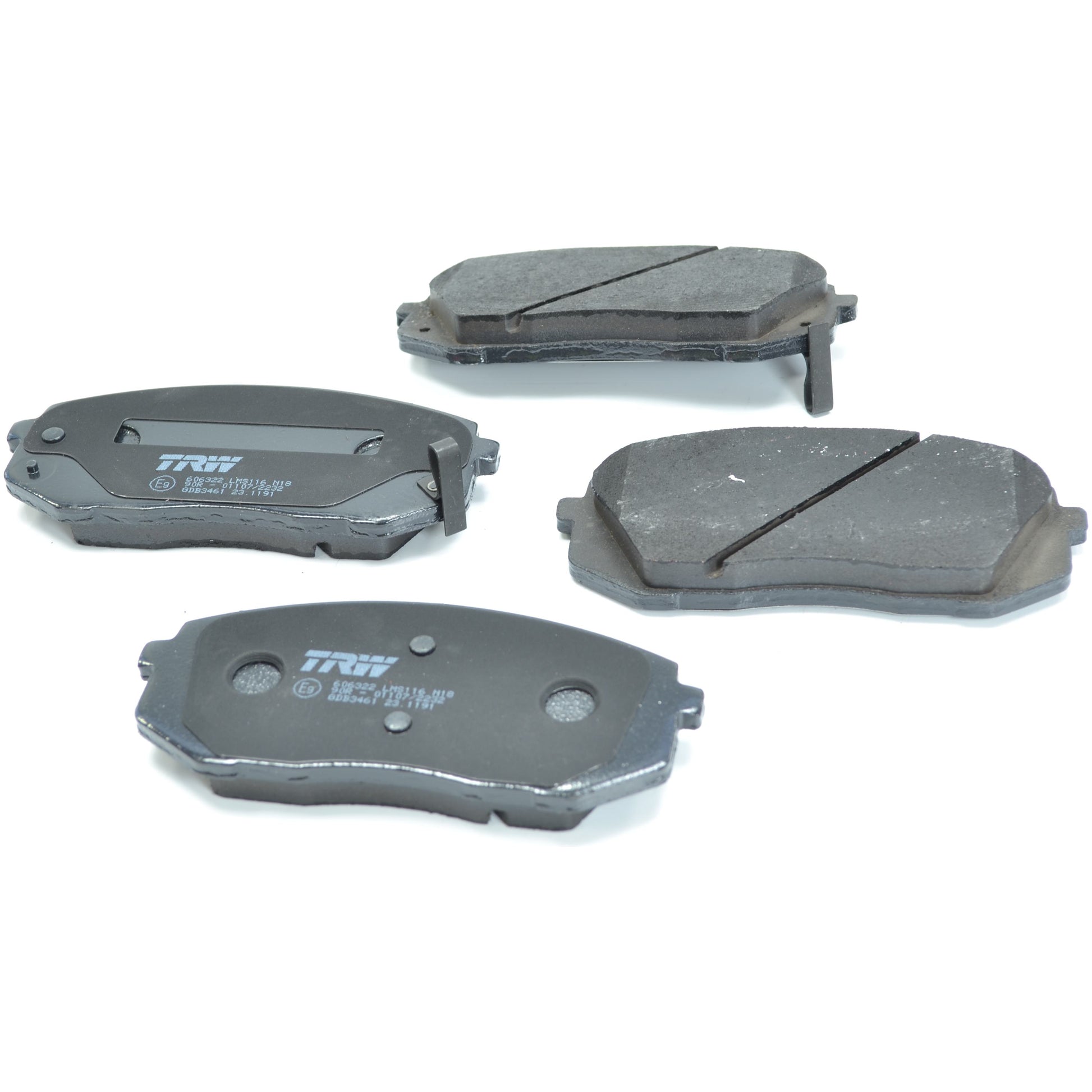 Pastilhas Freio Dianteira Antirruído Cotec - TRW - GDB3461 - (2)