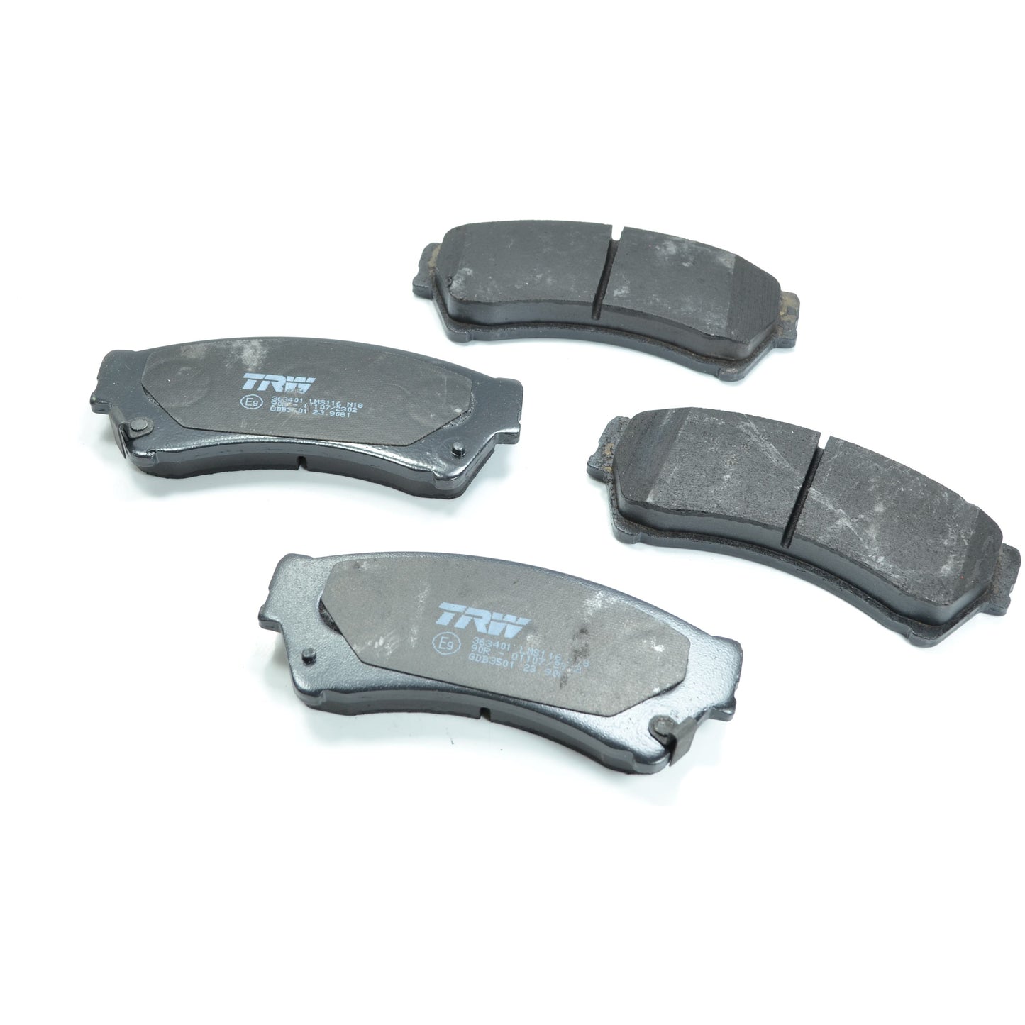 Pastilhas Freio Dianteira Antirruído Cotec - TRW - GDB3501 - (3)