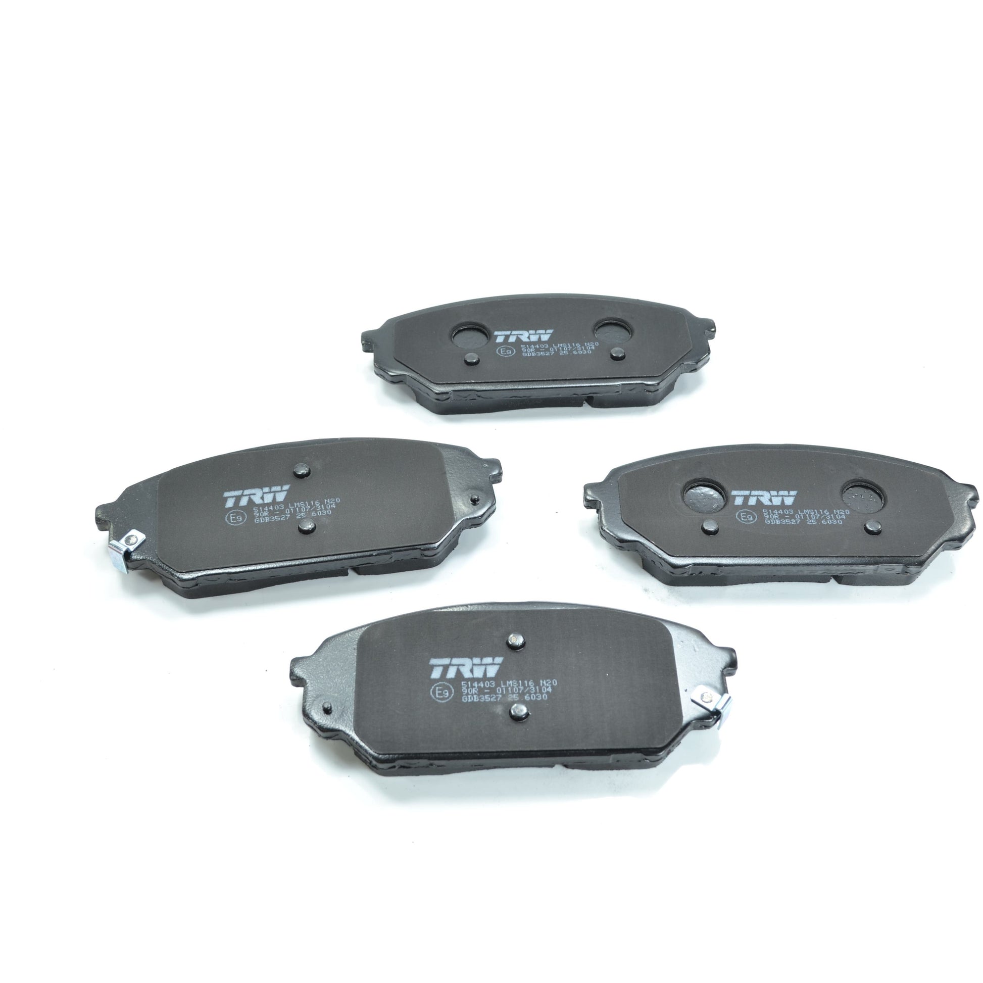 Pastilhas Freio Dianteira Antirruído Cotec - TRW - GDB3527 - (6)