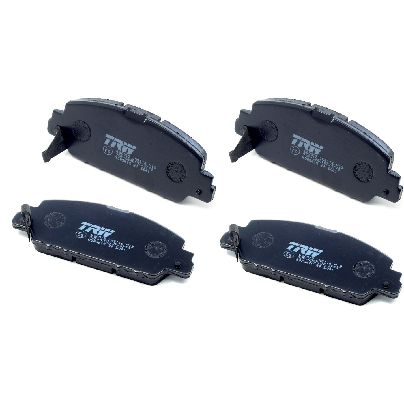 Pastilhas Freio Dianteira Antirruído Cotec - TRW - GDB3615 - (7)
