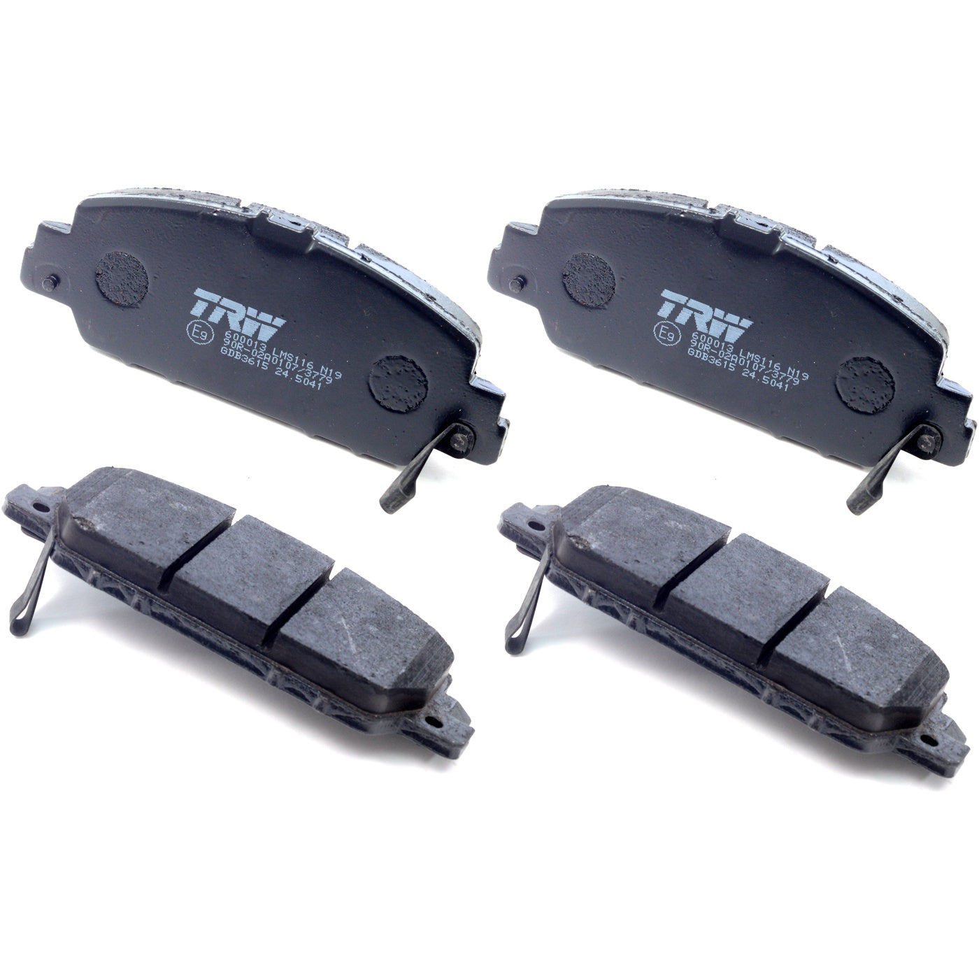 Pastilhas Freio Dianteira Antirruído Cotec - TRW - GDB3615 - (2)