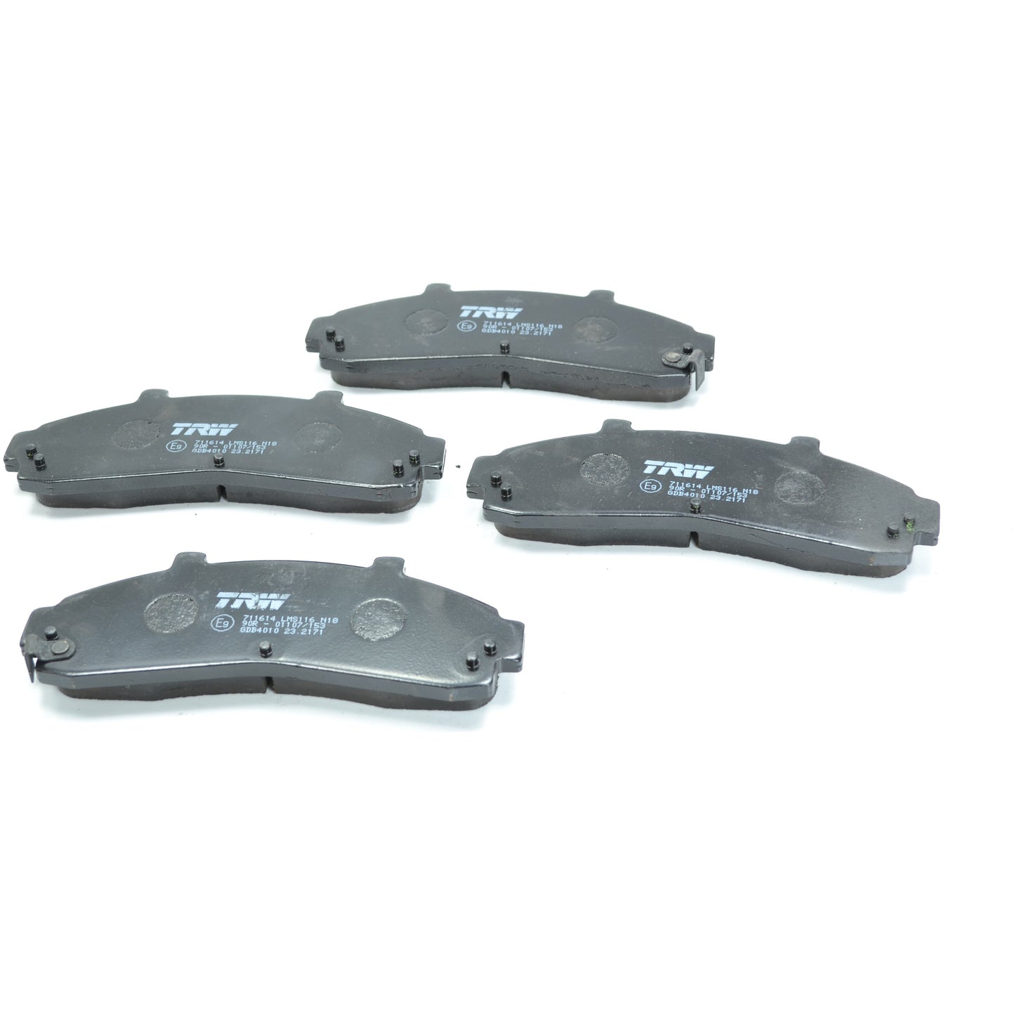 Pastilhas Freio Dianteira Antirruído Cotec - TRW - GDB4010 - (6)