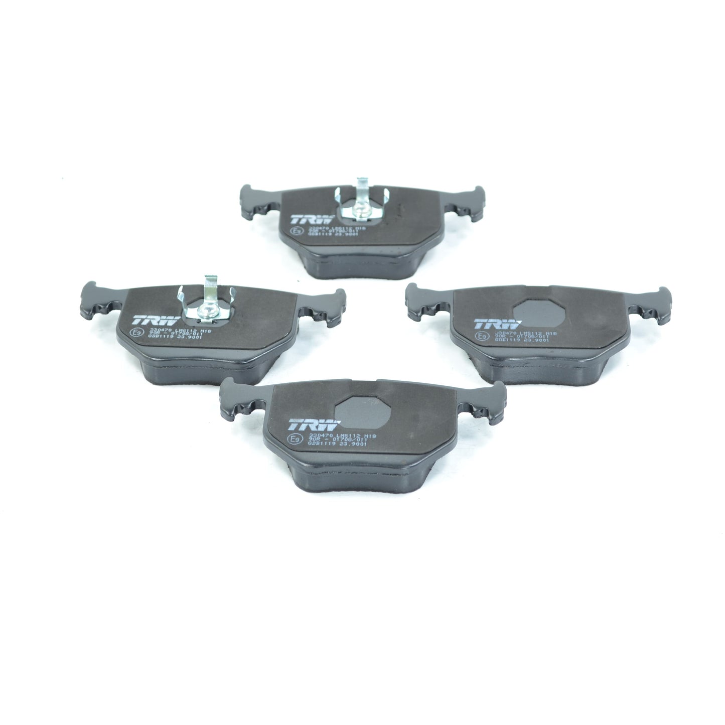 Pastilhas Freio Traseira Antirruído Cotec - TRW - GDB1119 - (6)