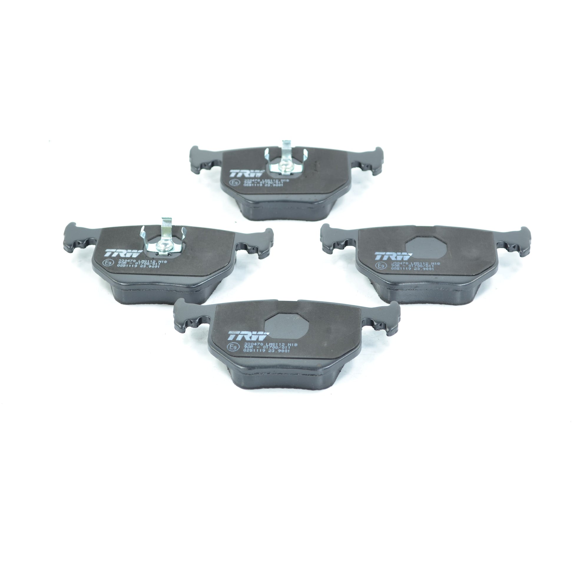 Pastilhas Freio Traseira Antirruído Cotec - TRW - GDB1119 - (6)