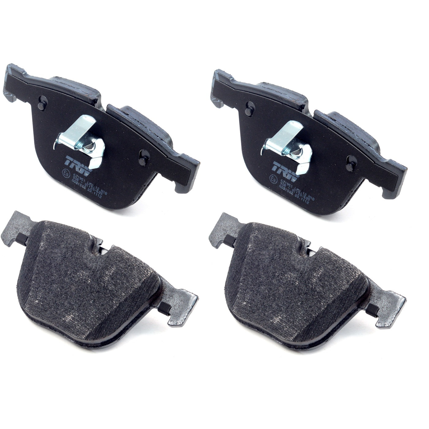 Pastilhas Freio Traseira Antirruído Cotec - TRW - GDB1502 - (2)