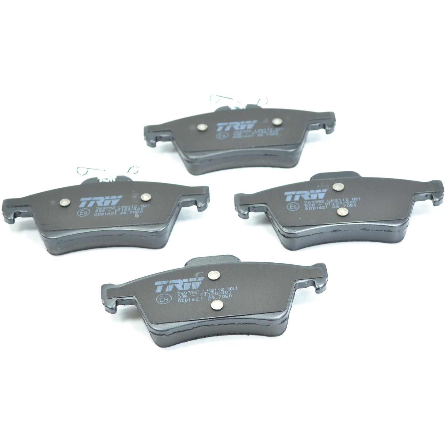 Pastilhas Freio Traseira Antirruído Cotec - TRW - GDB1621 - (6)