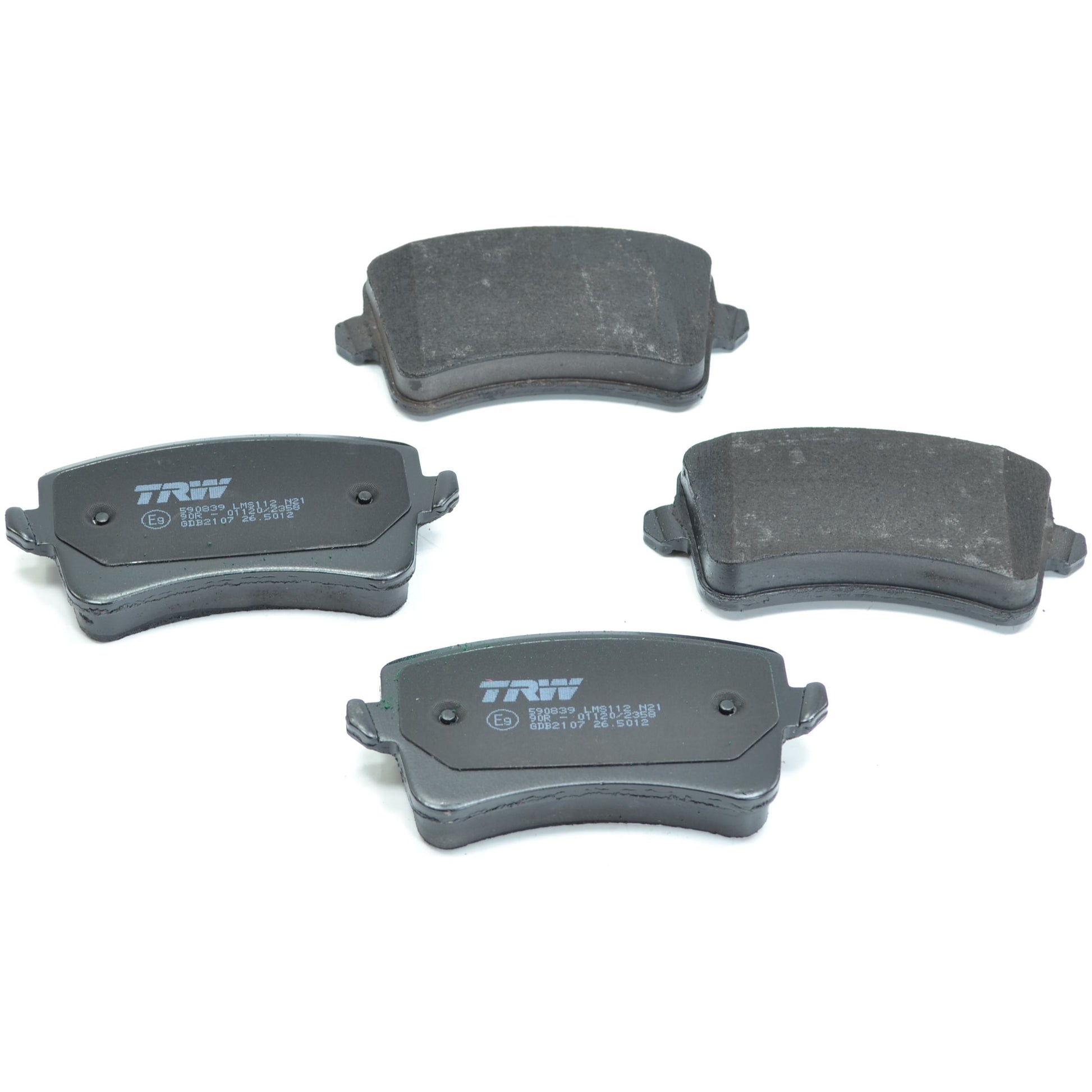 Pastilhas Freio Traseira Antirruído Cotec - TRW - GDB2107 - (3)