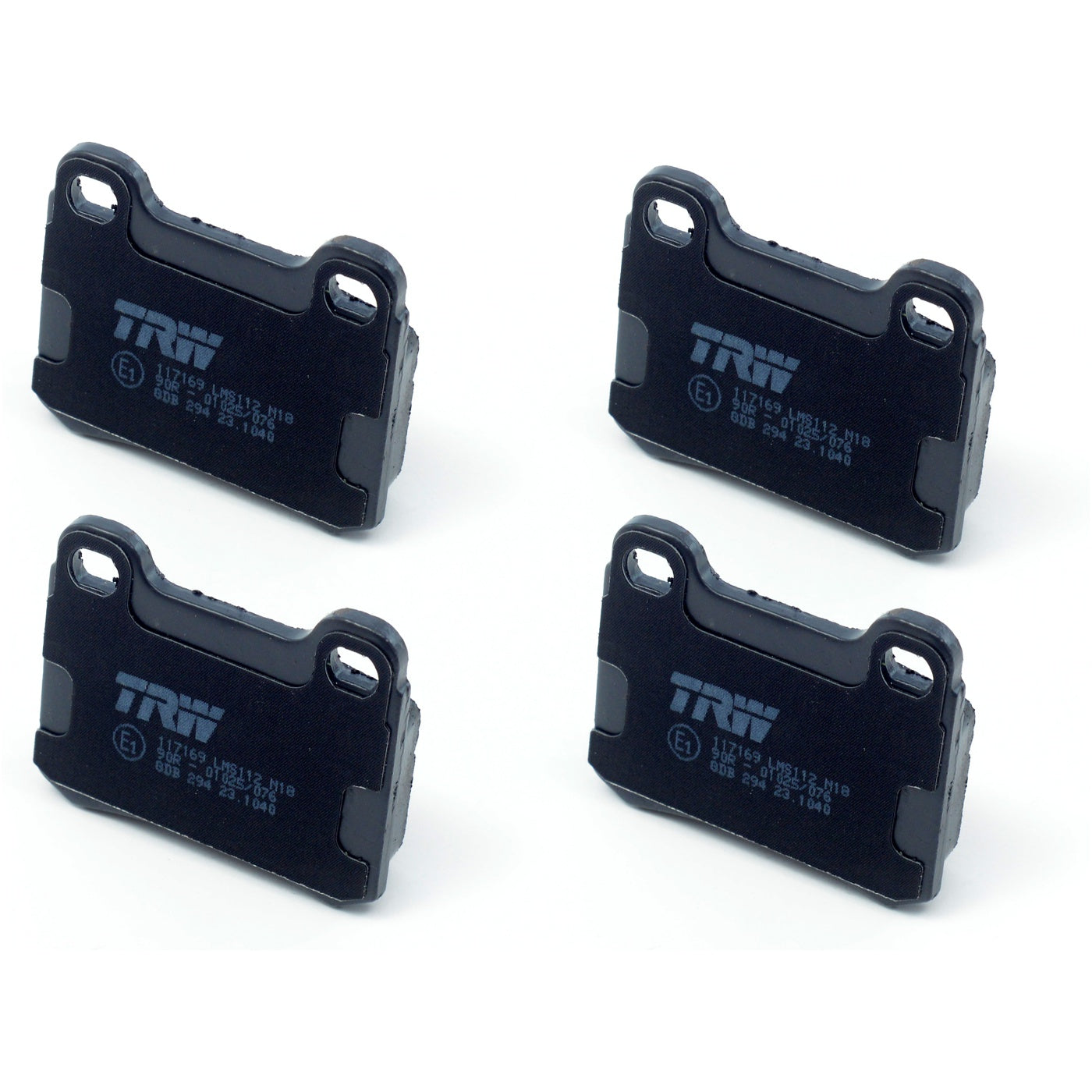 Pastilhas Freio Traseira Antirruído Cotec - TRW - GDB294 - (5)