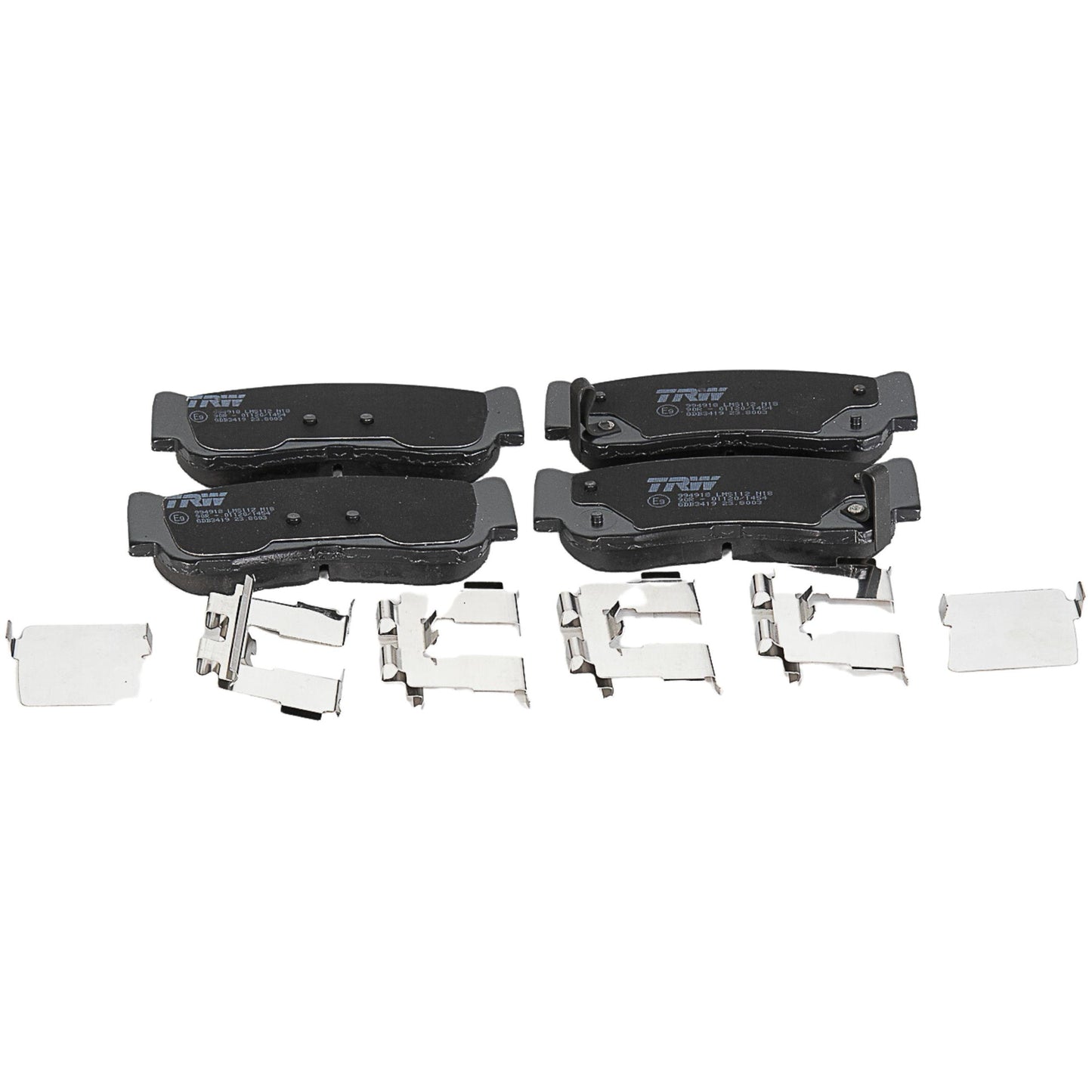 Pastilhas Freio Traseira Antirruído Cotec - TRW - GDB3419 - (4)