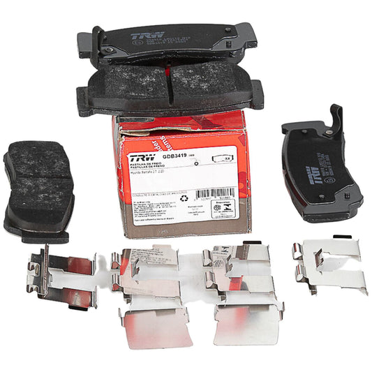 Pastilhas Freio Traseira Antirruído Cotec - TRW - GDB3419 - (1)
