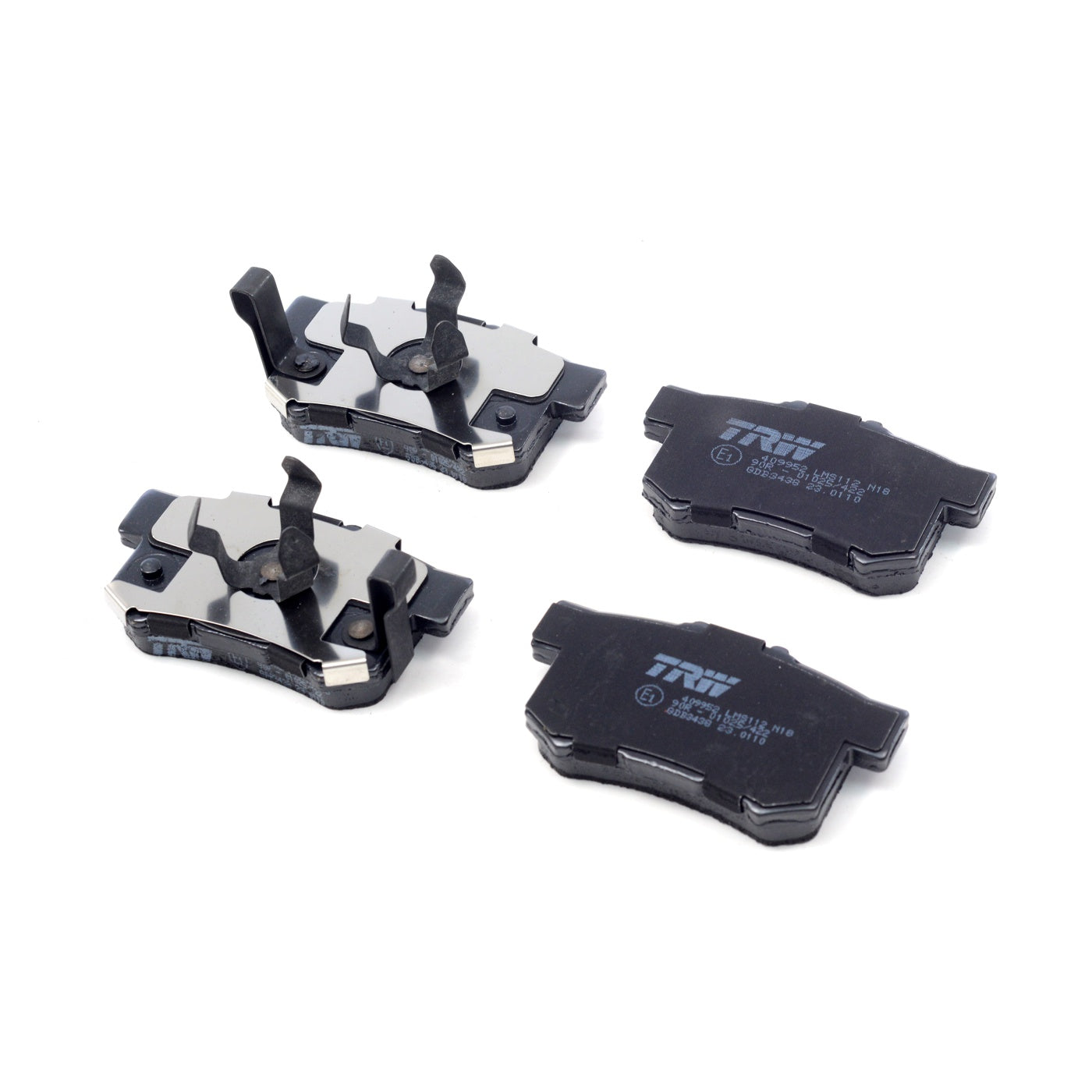 Pastilhas Freio Traseira Antirruído Cotec - TRW - GDB3438 - (2)