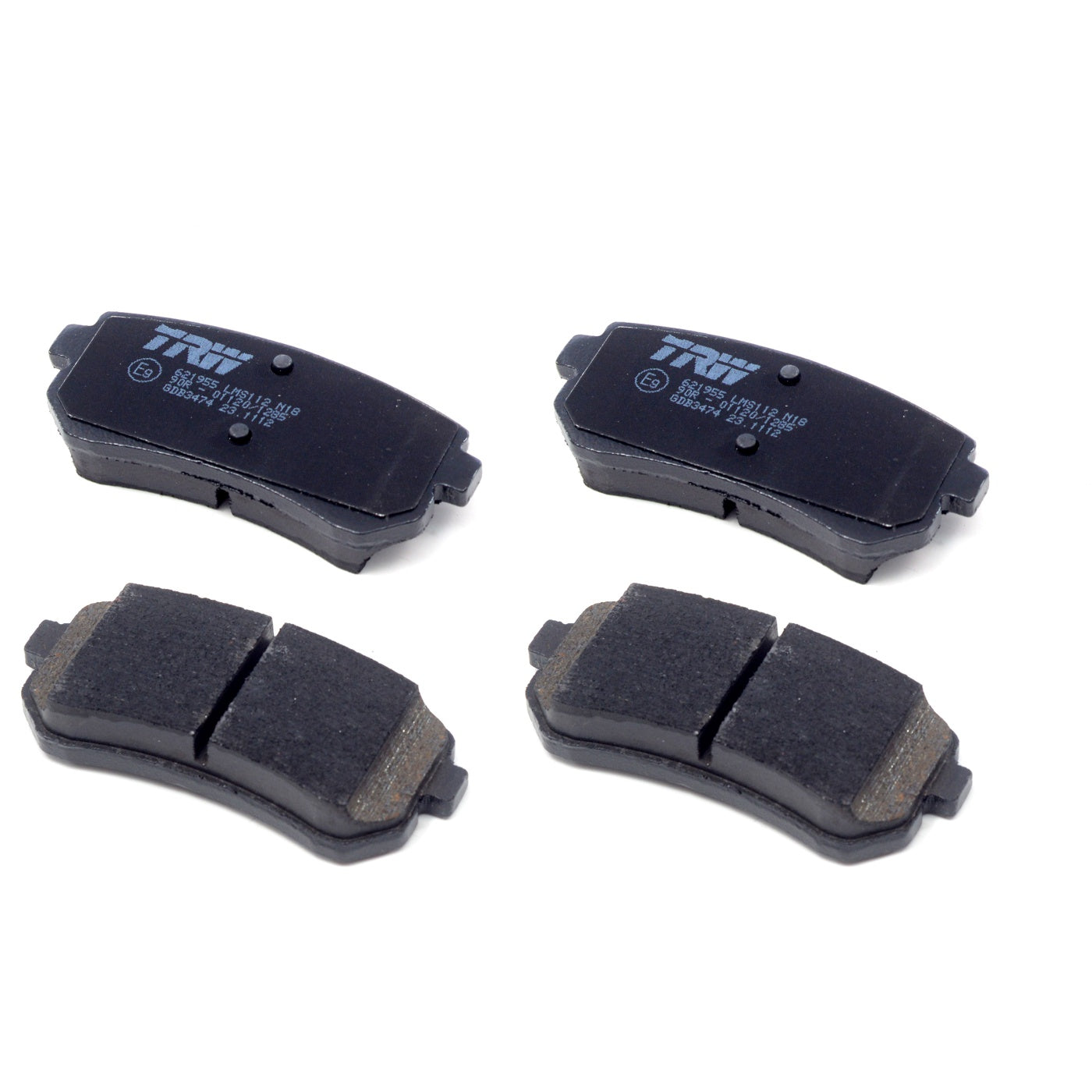 Pastilhas Freio Traseira Antirruído Cotec - TRW - GDB3474 - (2)