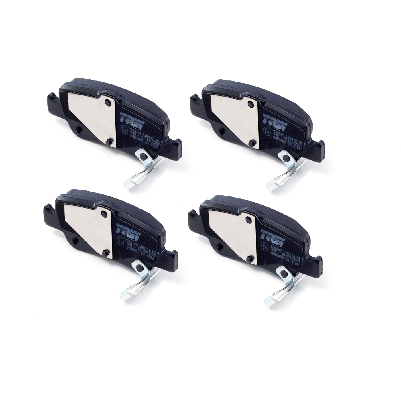 Pastilhas Freio Traseira Antirruído Cotec - TRW - GDB3480 - (2)