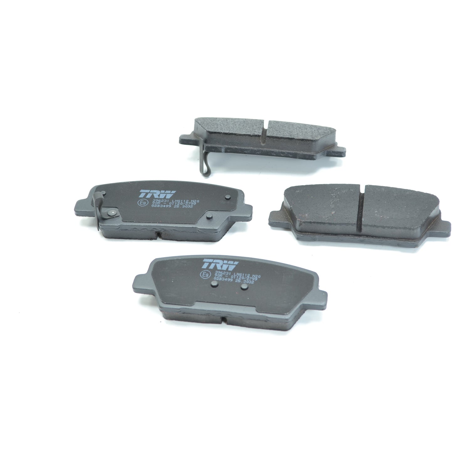 Pastilhas Freio Traseira Antirruído Cotec - TRW - GDB3499 - (2)