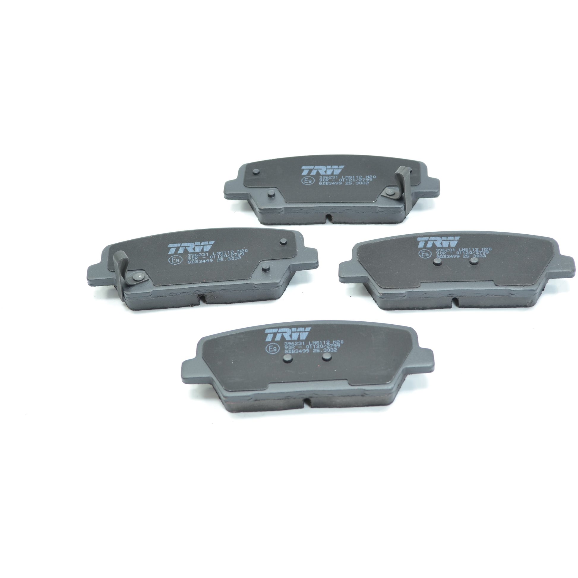 Pastilhas Freio Traseira Antirruído Cotec - TRW - GDB3499 - (4)