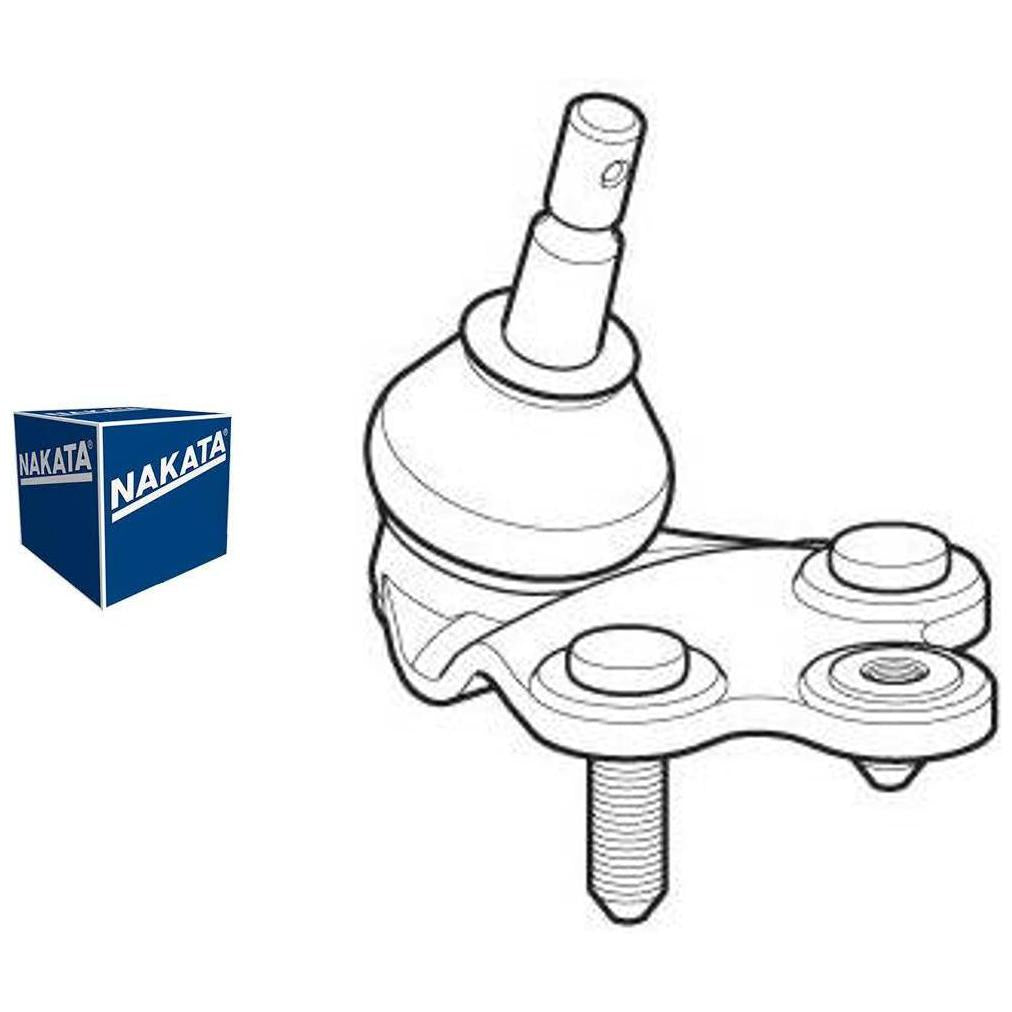 Pivô de Suspensão Dianteiro Direito - Nakata - N 99090 - (1)