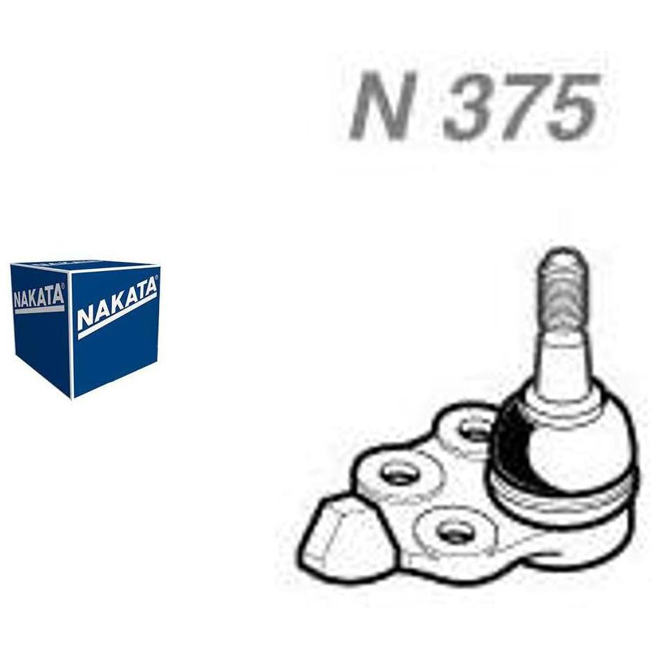 Pivô de Suspensão Dianteiro Inferior Direito - Nakata - N 375 - (1)