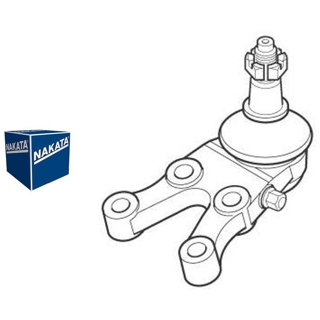 Pivô de Suspensão Dianteiro Inferior Direito - Nakata - N 99125 - (1)