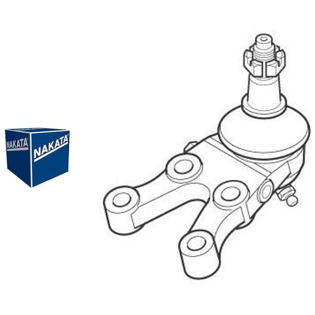 Pivô de Suspensão Dianteiro Inferior Esquerdo - Nakata - N 99126 - (1)