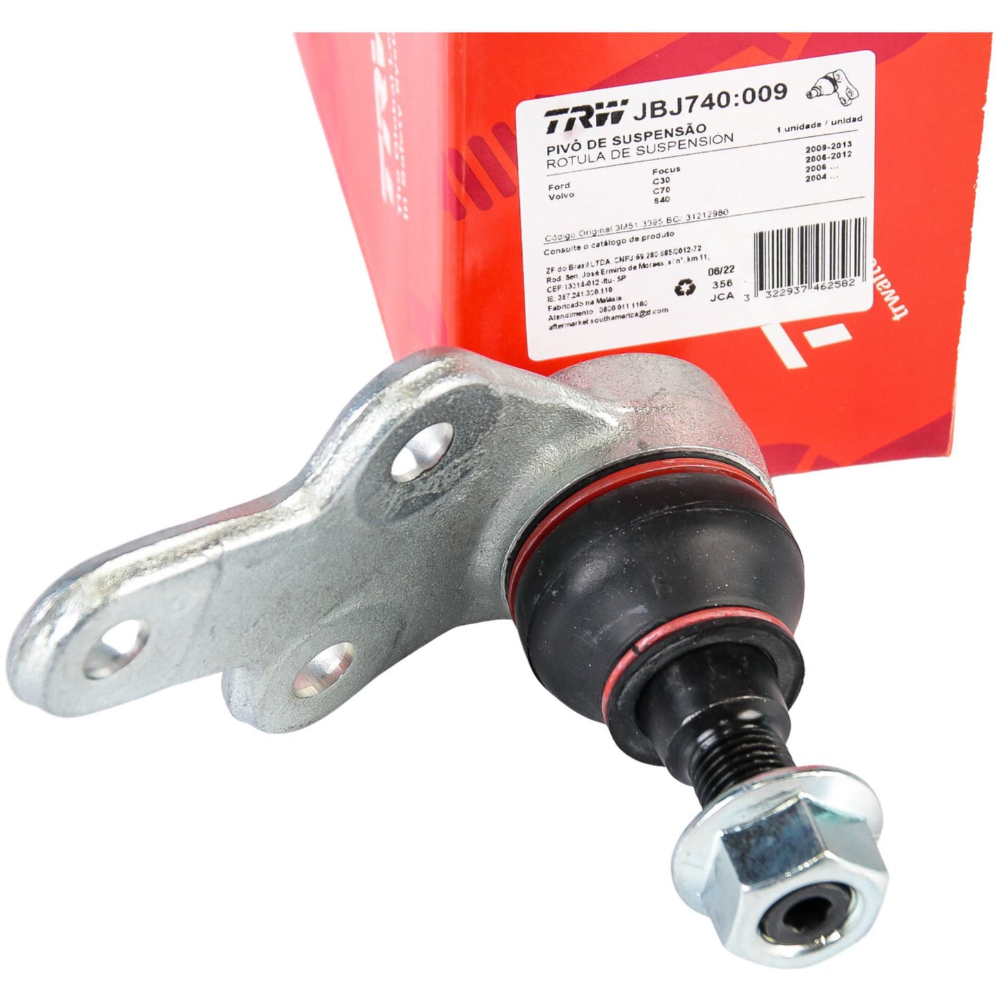 Pivô Suspensão Dianteira Inferior - TRW - JBJ740 - (1)