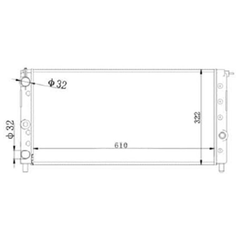 Radiador de Água - Mahle Behr - CR 1440 000S - (3)