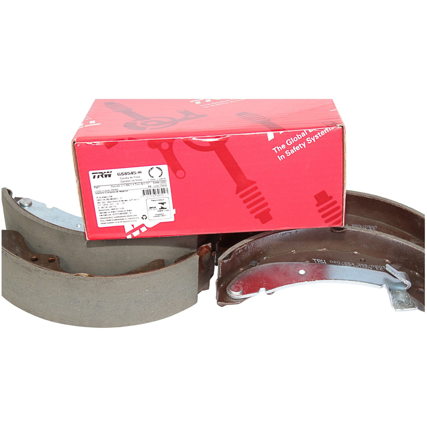 Sapatas Freio Traseiro Direito Esquerdo - TRW - GS8545 - (4)
