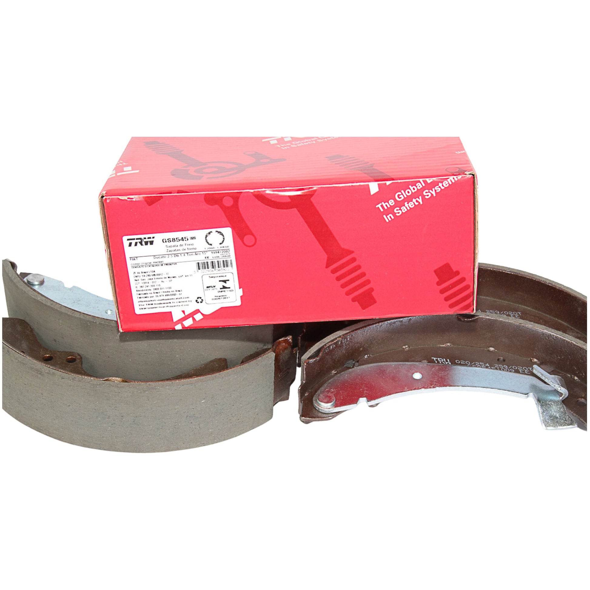Sapatas Freio Traseiro Direito Esquerdo - TRW - GS8545 - (4)