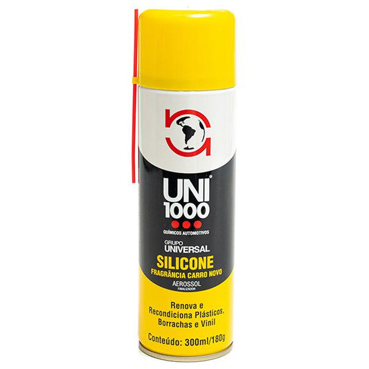 Silicone Spray Carro Novo 300Ml 180G - Uni1000 - 87118 - (1)