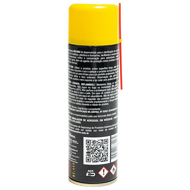 Silicone Spray Lavanda 300Ml 180G - Uni1000 - 87117 - (2)