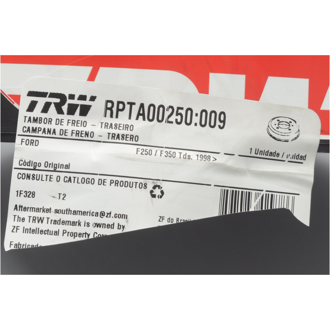 Par Tambor Freio Traseiro - TRW - RPTA00250 - (2)