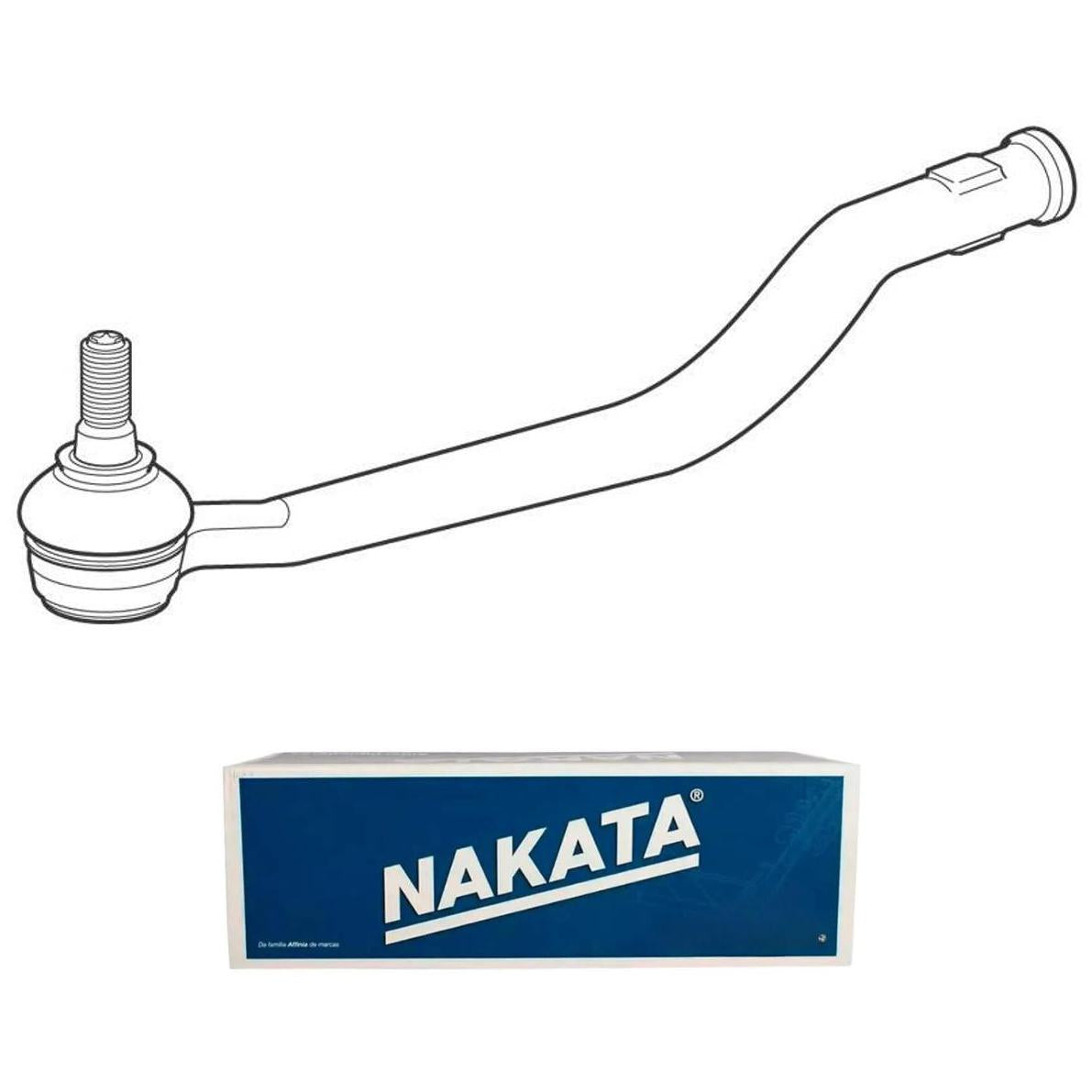 Terminal de Direção Dianteiro Direito - Nakata - N 99085 - (1)
