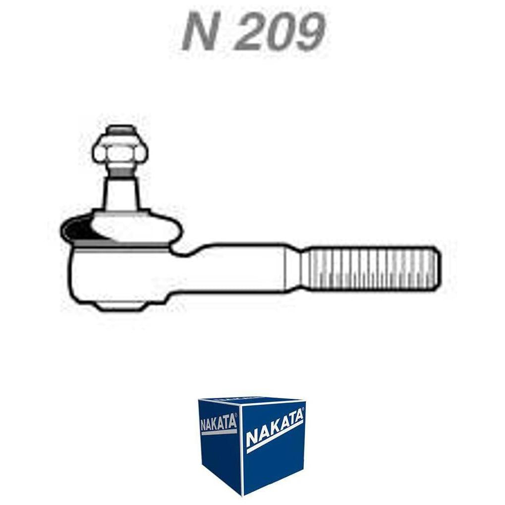 Terminal de Direção Dianteiro - Nakata - N 209 - (1)
