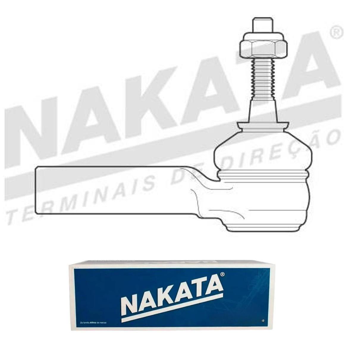 Terminal de Direção Dianteiro para Fiat Bravo e Stilo - Nakata - N 96015 - (1)